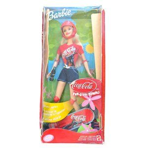 NEW / NIB - Vintage 2001 Collectible - Barbie Coca-Cola Special Edition